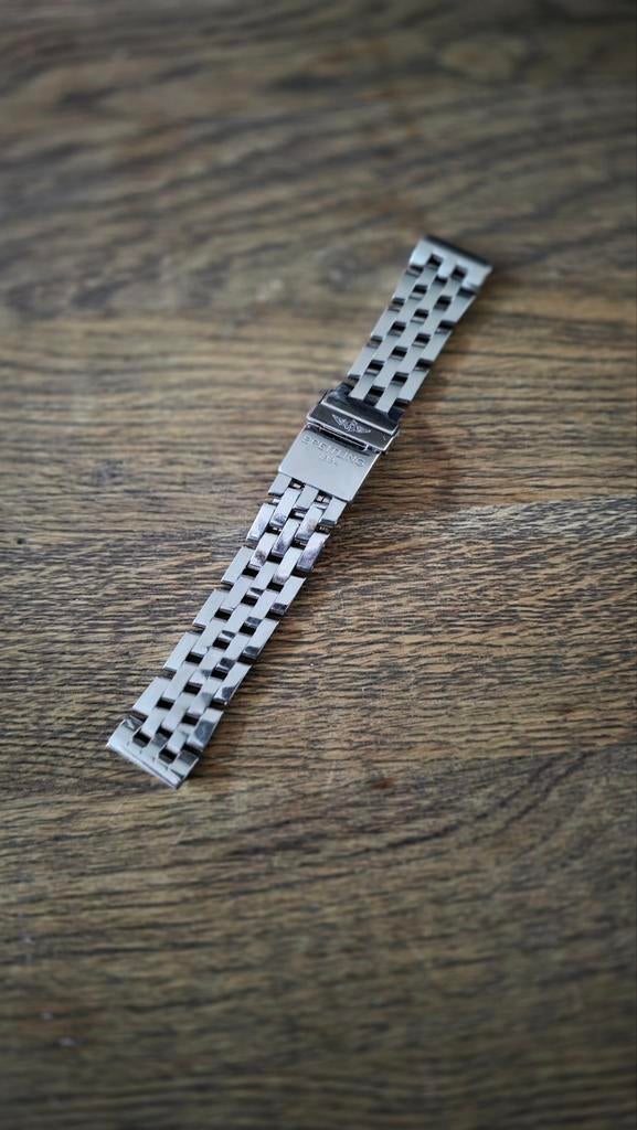 Breitling Chronomat horlogeband - 15,5cm, 2cm breed, Overige merken, Staal, Gebruikt, Staal