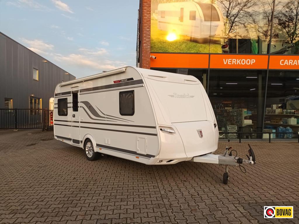 Tabbert Rossini 490 TD, Caravans en Kamperen, Caravans, Schokbreker, Rondzit, Tabbert, Bedrijf