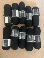 Flinke partij zwarte katoen, Hobby en Vrije tijd, Ophalen of Verzenden, Zo goed als nieuw, Breien of Haken, Wol of Garen