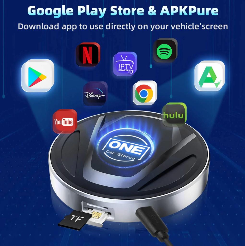 Carplay AI Box Ultra 8GB RAM+128GB ROM, Ophalen of Verzenden, Nieuw