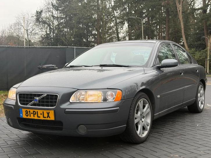 Volvo S60 2.4 Summum/Airco/Cruise/LPG/Leder/Navi/Trekhaak, Auto's, Volvo, Bedrijf, Te koop, S60, ABS, Airbags, Airconditioning