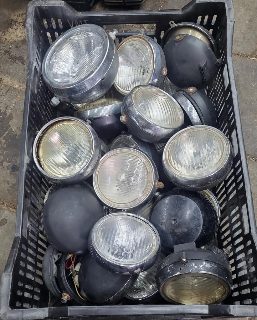Krat vol ronde Tomos koplampen, Ophalen of Verzenden, ., ., .