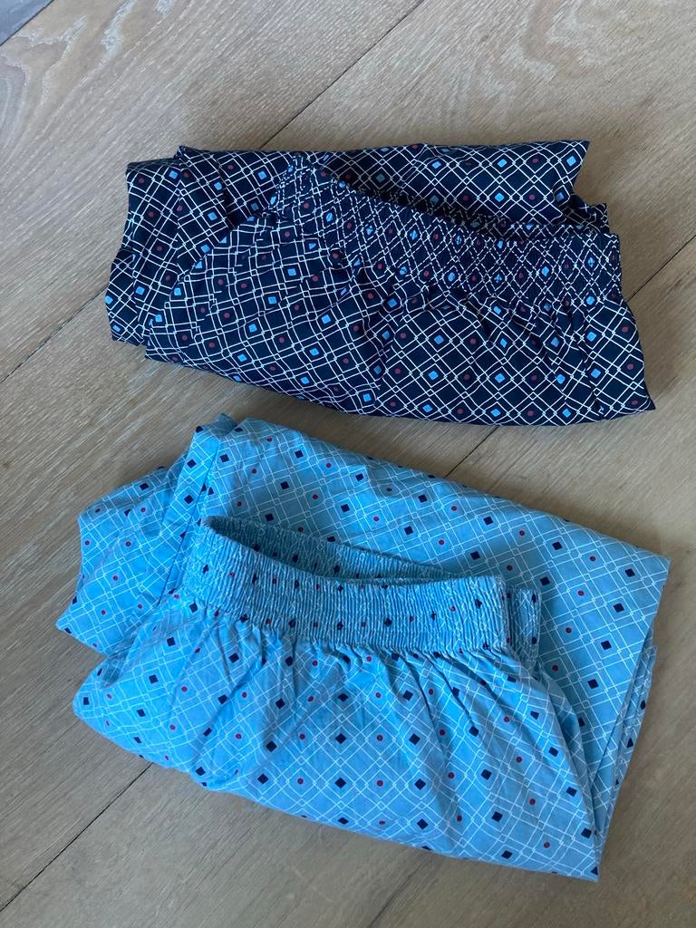 2 Gentlemen heren pyjama's, dun katoen, maat 48 (L), Kleding | Heren, Pyjama's, Ophalen of Verzenden, Zo goed als nieuw, Maat 52/54 (L)