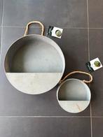 Esschert Wallplanter Muurplantenbakken - Set van 2, Minder dan 60 cm, Rond, Nieuw, Ophalen of Verzenden