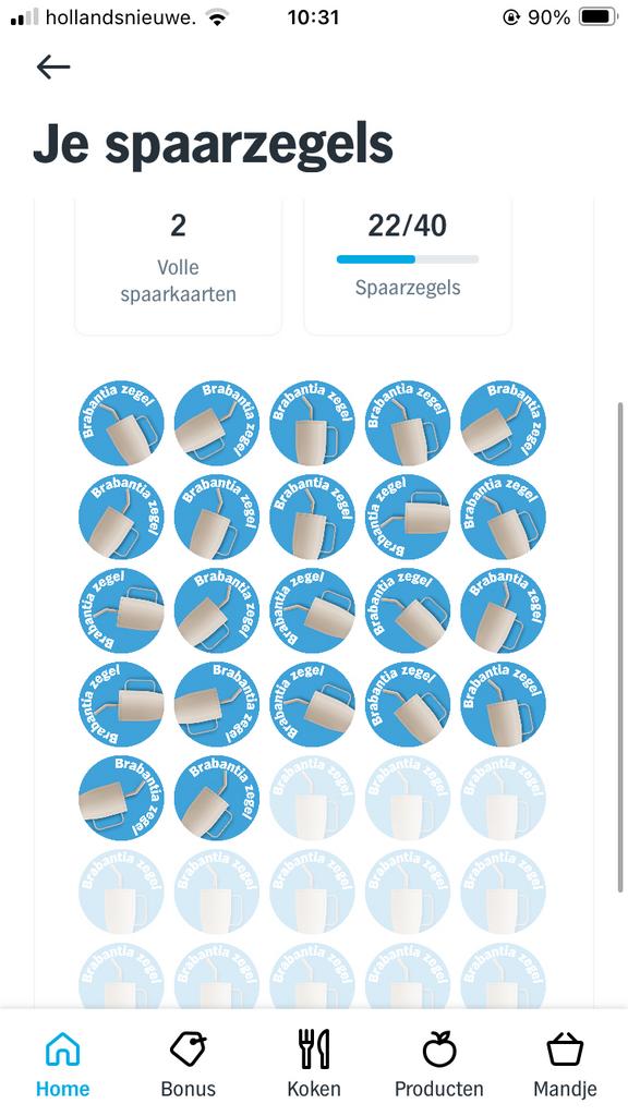Ah brabantia spaarzegels supermarktactie, Verzamelen, Supermarktacties, Albert Heijn, Verzenden
