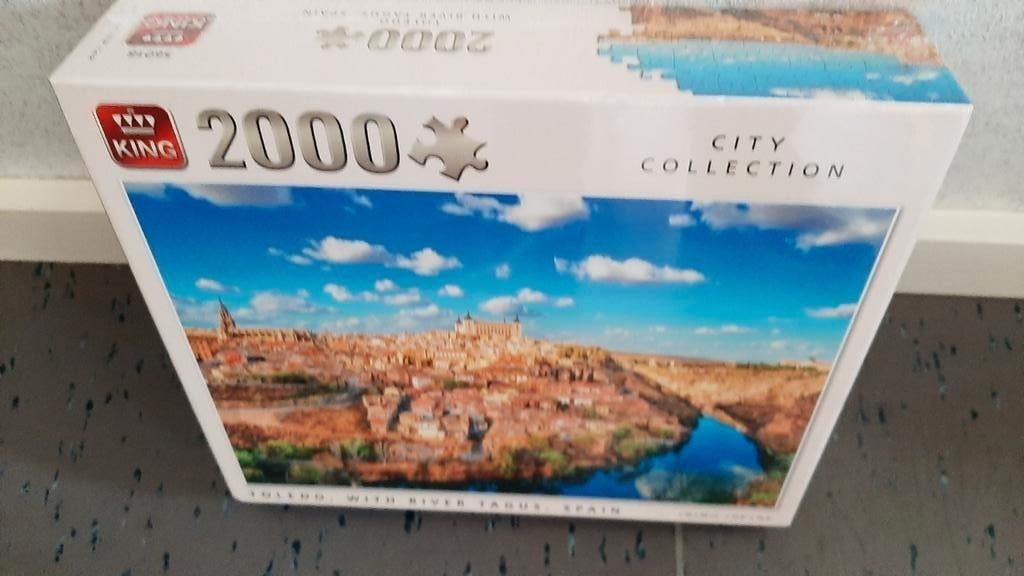 King puzzel 2000 stukjes Toledo NIEUW, Ophalen of Verzenden