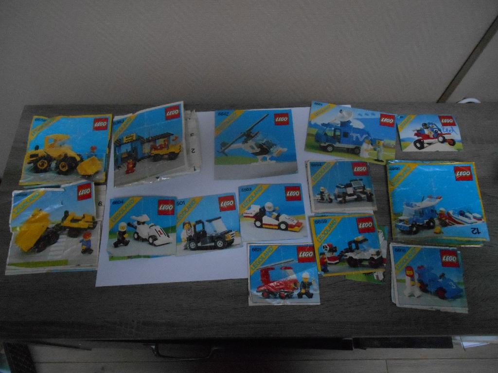 bouwhandleiding bouwboekje instructie legoland oud sets, Ophalen, Gebruikt, Lego, Overige typen