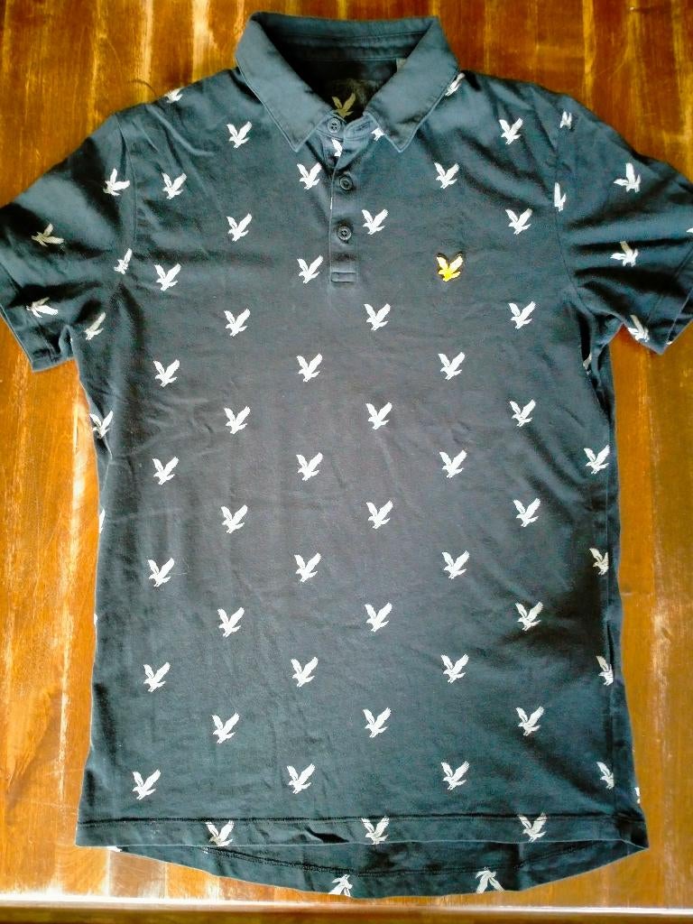 Lyle & Scott polo donkerblauw maat S, Kleding | Heren, Polo's, Blauw, Ophalen of Verzenden, Zo goed als nieuw, Lyle & Scott