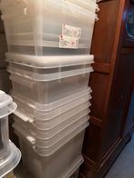 Transparante opbergboxen met deksel Hema, Ophalen, Gebruikt, Bak of Kist, Minder dan 50 cm