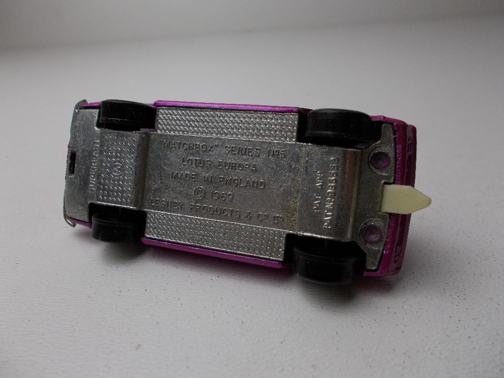1969 Matchbox Series Lesney No.5. LOTUS EUROPA + Trekhaak!, Ophalen of Verzenden, Zo goed als nieuw, Auto, Matchbox