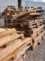 Diverse gebruikte pallets en houten planken, Ophalen, Gebruikt, Minder dan 25 mm, Pallet