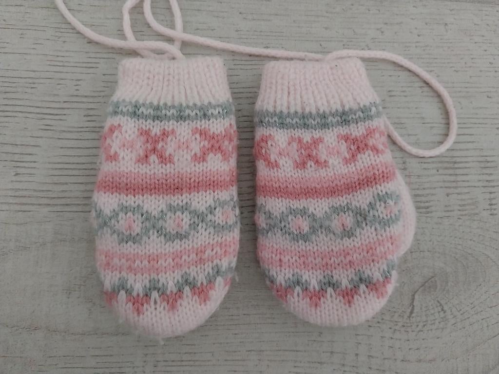 C en A Babyclub meisjeswantjes 12-24 maanden, Kinderen en Baby's, Babykleding | Mutsen, Sjaals en Wanten, C&A., Meisje, Wanten