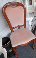 Noten barok styl stoel, Huis en Inrichting, Stoelen, Ophalen of Verzenden, Zo goed als nieuw, Eén