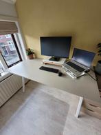Ikea Trotten bureau beige 160x80, Huis en Inrichting, Bureaus, Ophalen, Zo goed als nieuw, Bureau