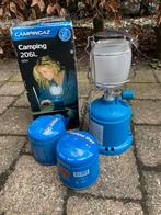 Campingaz gaslamp Camping 206L met 2 vullingen, Caravans en Kamperen, Kampeeraccessoires, Ophalen of Verzenden, Zo goed als nieuw