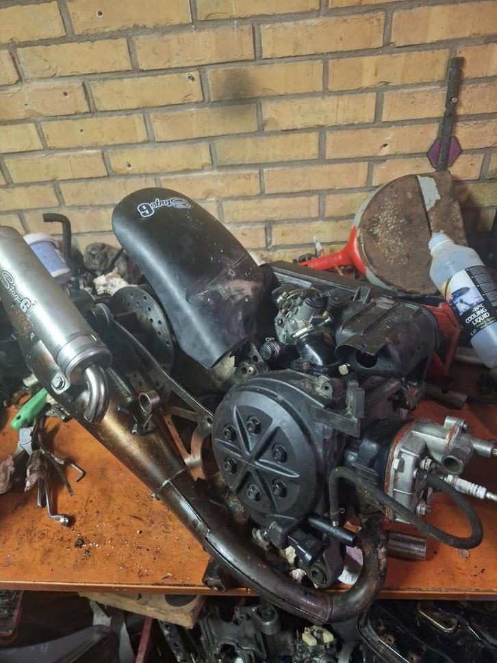 70cc Blok, Fietsen en Brommers, Scooters | Piaggio, Gebruikt, Zip, Tweetakt, Ophalen