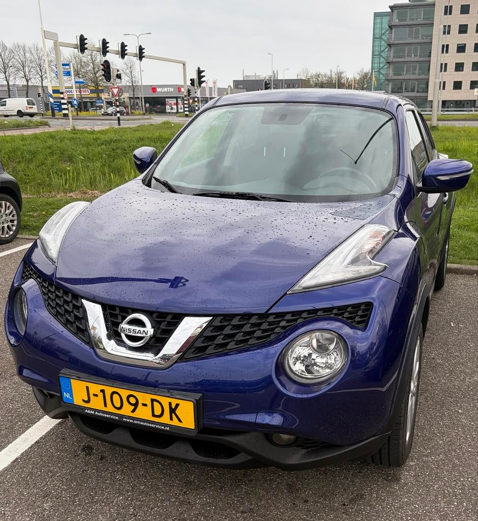 Nissan Juke 1.2 Dig-t 2015 Blauw, Voorwielaandrijving, 639 kg, 1250 kg, Blauw