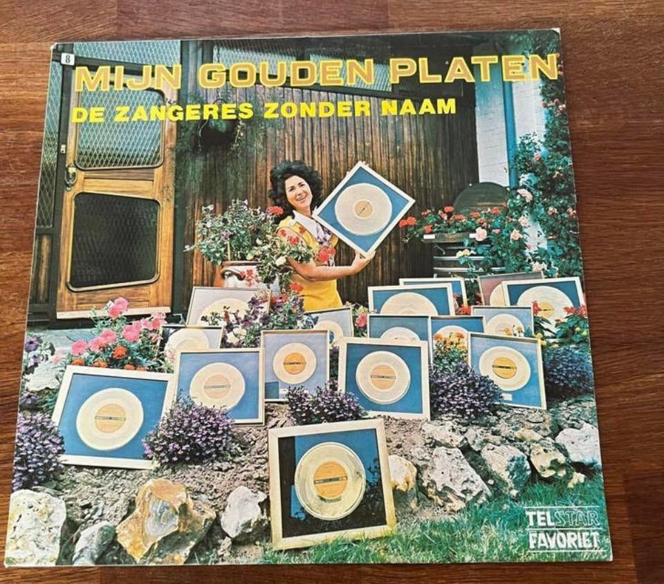 LP Zangeres zonder Naam Mijn Gouden Platen, Cd's en Dvd's, Vinyl | Nederlandstalig, Ophalen of Verzenden, Zo goed als nieuw, 12 inch