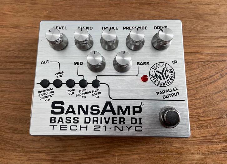 Tech 21 Sansamp bass driver DI 30th Anniversary, Muziek en Instrumenten, Effecten, Zo goed als nieuw, Overige typen, Ophalen of Verzenden