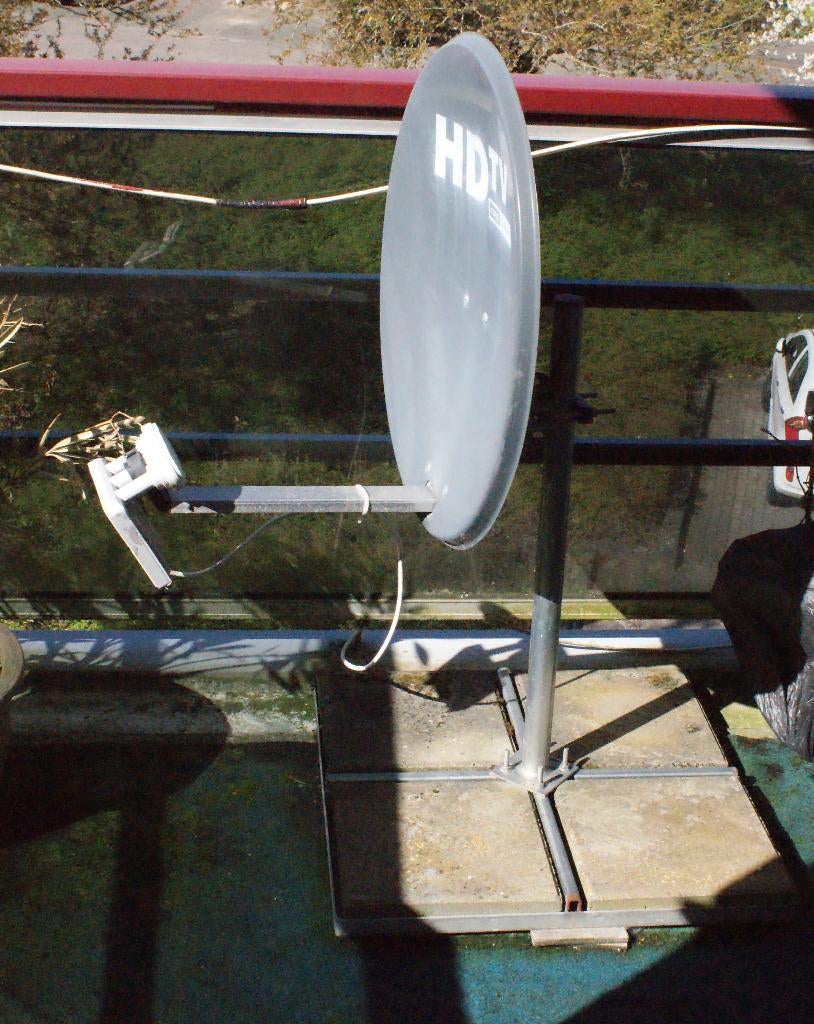 Complete Satelliet ontvangst set, Audio, Tv en Foto, Ophalen, Gebruikt, (Schotel)antenne-accessoires, Overige merken