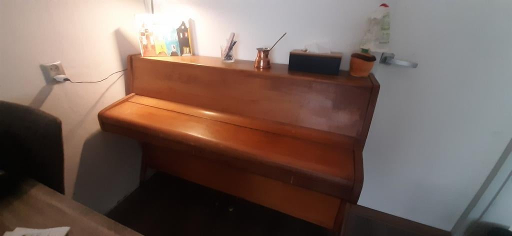 1960 Carl Sauter piano, Ophalen, Gebruikt, Bruin, Piano