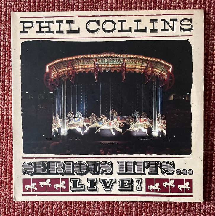 Phil Collins – Serious Hits...Live! (2 LP), Cd's en Dvd's, Vinyl | Rock, Gebruikt, Poprock, 12 inch, Ophalen of Verzenden