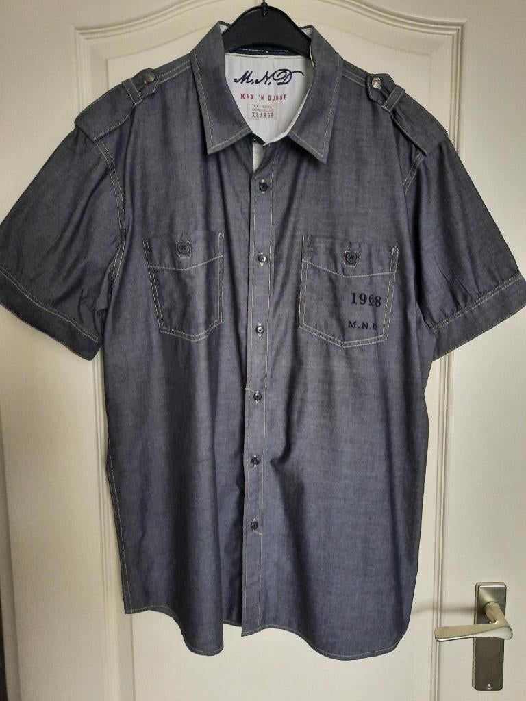Overhemd Blouse Max N Djune  Maat : XL Kleur : Grijs, Max N Djune, Ophalen of Verzenden, Zo goed als nieuw, Grijs