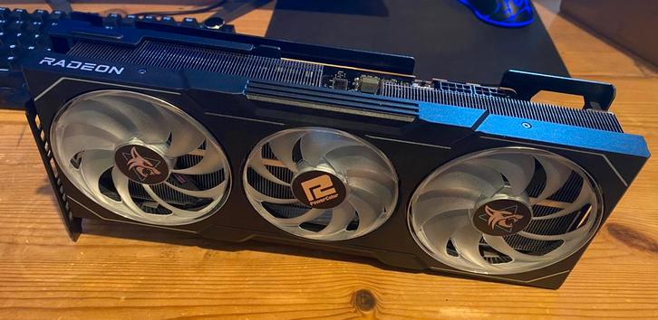 Rx 7900xt powercolor hellhound, Computers en Software, Videokaarten, Gebruikt, AMD, PCI-Express 4.0, GDDR6, HDMI, DisplayPort