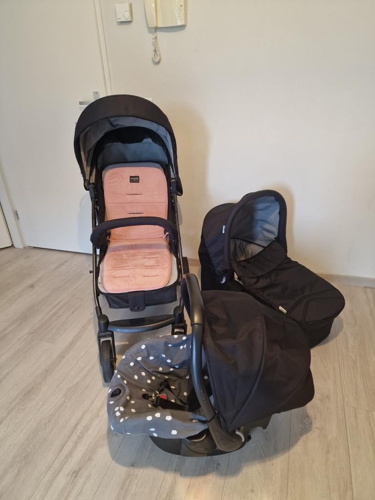 Kinderwagen 3 in 1,Hauck, Ophalen of Verzenden, Gebruikt, Overige merken
