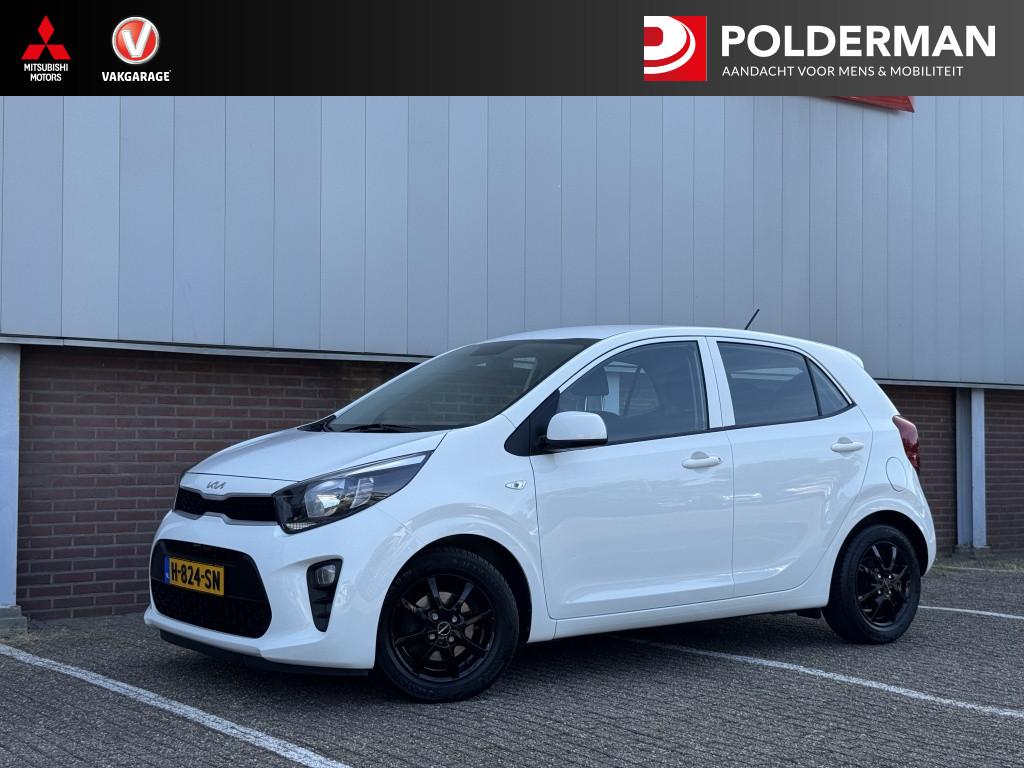 Kia Picanto 1.0 CVVT ComfortLine (bj 2020), Auto's, Start-stop-systeem, Gebruikt, Euro 6, Wit