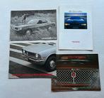 4x Toyota - brochures (1980/90s), Ophalen of Verzenden, Gelezen, Toyota