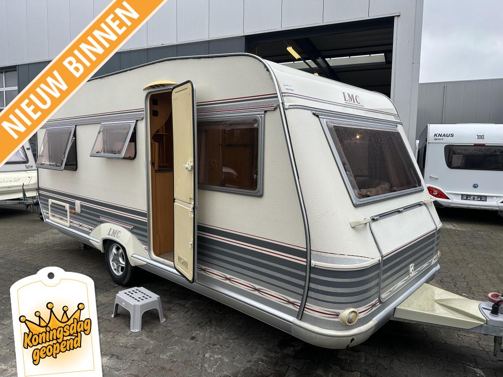 LMC LUXUS 450 FRANSBED - VOORTENT - LUIFEL!, Caravans en Kamperen, Caravans, Rondzit, Bedrijf, Overige typen, 4 tot 5 meter