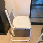 Eetkamerstoel, Ophalen, Wit, Zo goed als nieuw, Hout
