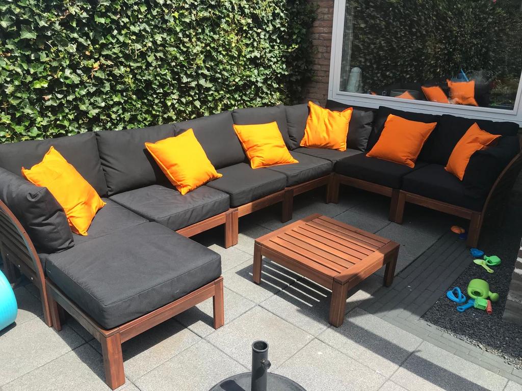 Applaro tuinbank 7 zitplaatsen, Ophalen, Gebruikt, Loungeset, Bank