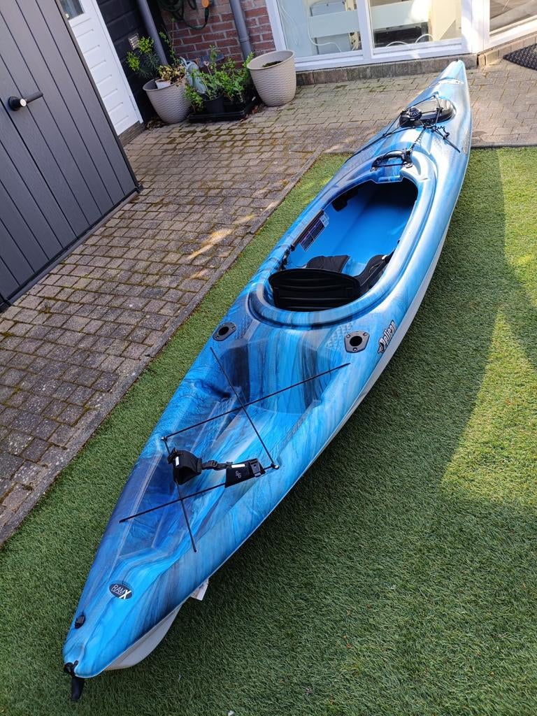 Pelican Mustang 120x Kajak - Zo goed als nieuw, Ophalen