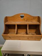 Houten Gruttersbak met Hart landelijke, Ophalen, Gebruikt, Overige typen, Minder dan 100 cm