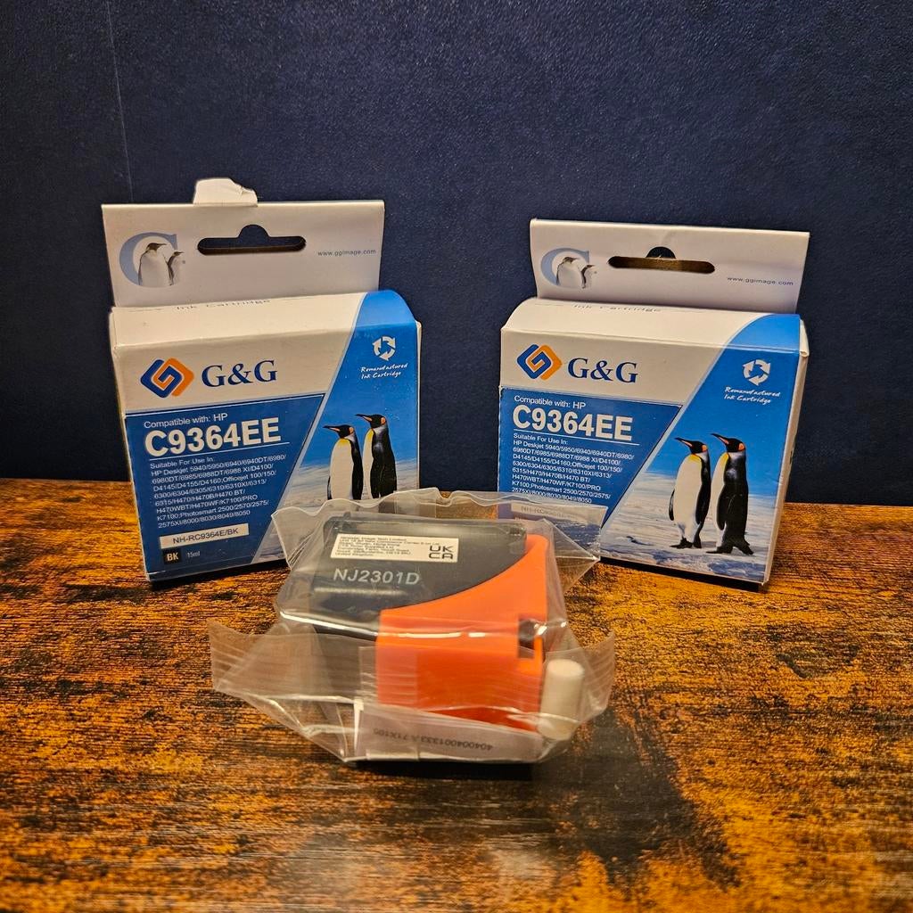 HP inktcartridges zwart C9364EE (HP 337), Ophalen of Verzenden, Nieuw