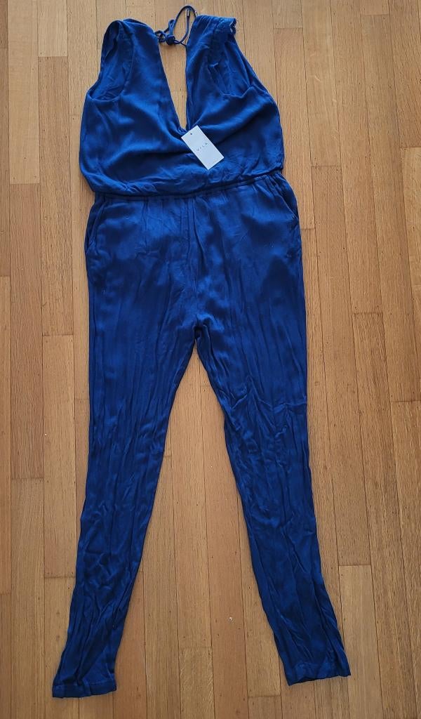 Nieuw! Vila jumpsuit, blauw, kobalt, maat M, Kleding | Dames, Jumpsuits, Maat 38/40 (M), Blauw, Vila, Ophalen of Verzenden
