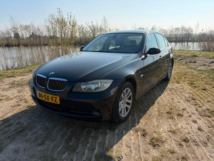 BMW 3-Serie 2.0 I 318 2006 Zwart nieuwe apk, Auto's, BMW, Bedrijf, Te koop, 3-Serie, ABS, Airbags, Airconditioning, Alarm, Boordcomputer