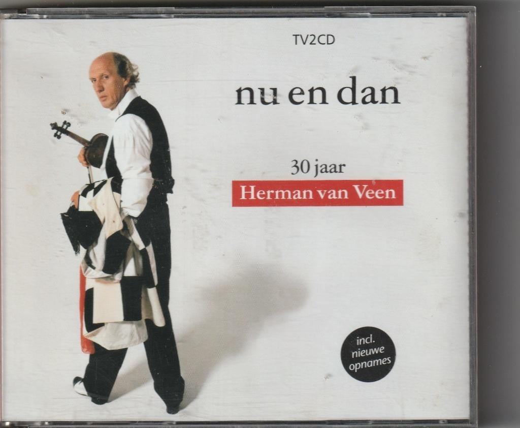 Herman van Veen - Nu en dan - 30 jaar (2CD), Ophalen of Verzenden, Gebruikt, Pop