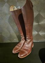 NEW..leren Rijlaarzen mt 38 wijde kuit Bruin Petrie, Dieren en Toebehoren, Ophalen of Verzenden, Nieuw, Dressuur, Schoeisel