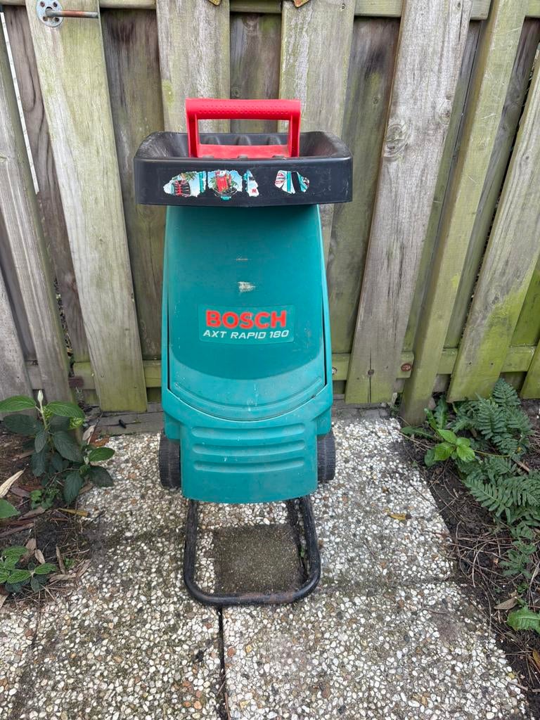 Bosch AXT Rapid 180 hakselaar / tuinversnipperaar, Tuin en Terras, Hakselaars, Ophalen, Gebruikt, Elektrisch