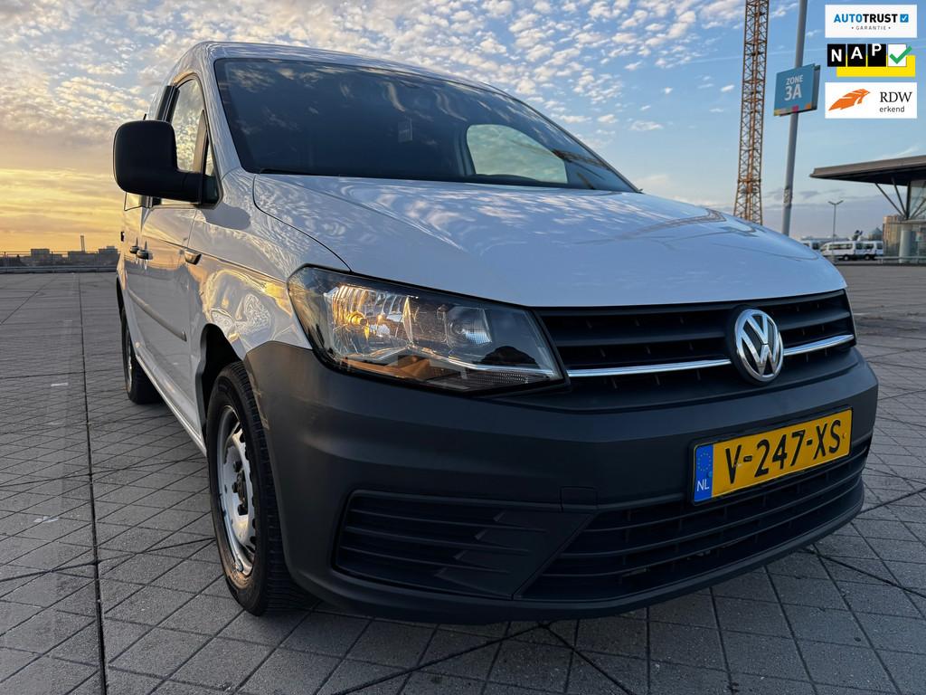 Volkswagen Caddy 2.0 TDI L1H1 BMT Trendline AIRCO PDC NAP, Auto's, Bestelauto's, Elektrische ramen, Stof, Gebruikt, 4 cilinders