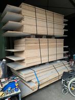 Vloerdelen 38 mm onderzijde wit bovenzijde antislip spaanpla, Doe-het-zelf en Verbouw, Hout en Planken, 25 tot 50 mm, Overige typen