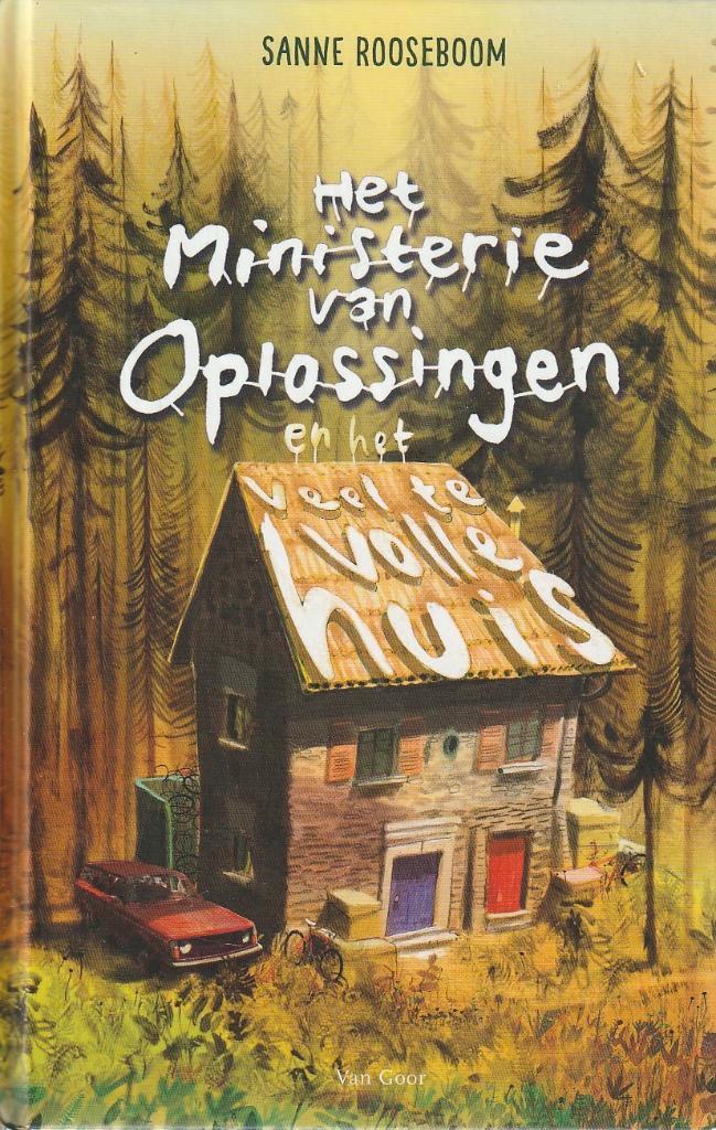 HET MINISTERIE VAN OPLOSSINGEN EN HET VEEL TE VOLLE HUIS, Boeken, Kinderboeken | Jeugd | 10 tot 12 jaar, Gelezen, Verzenden