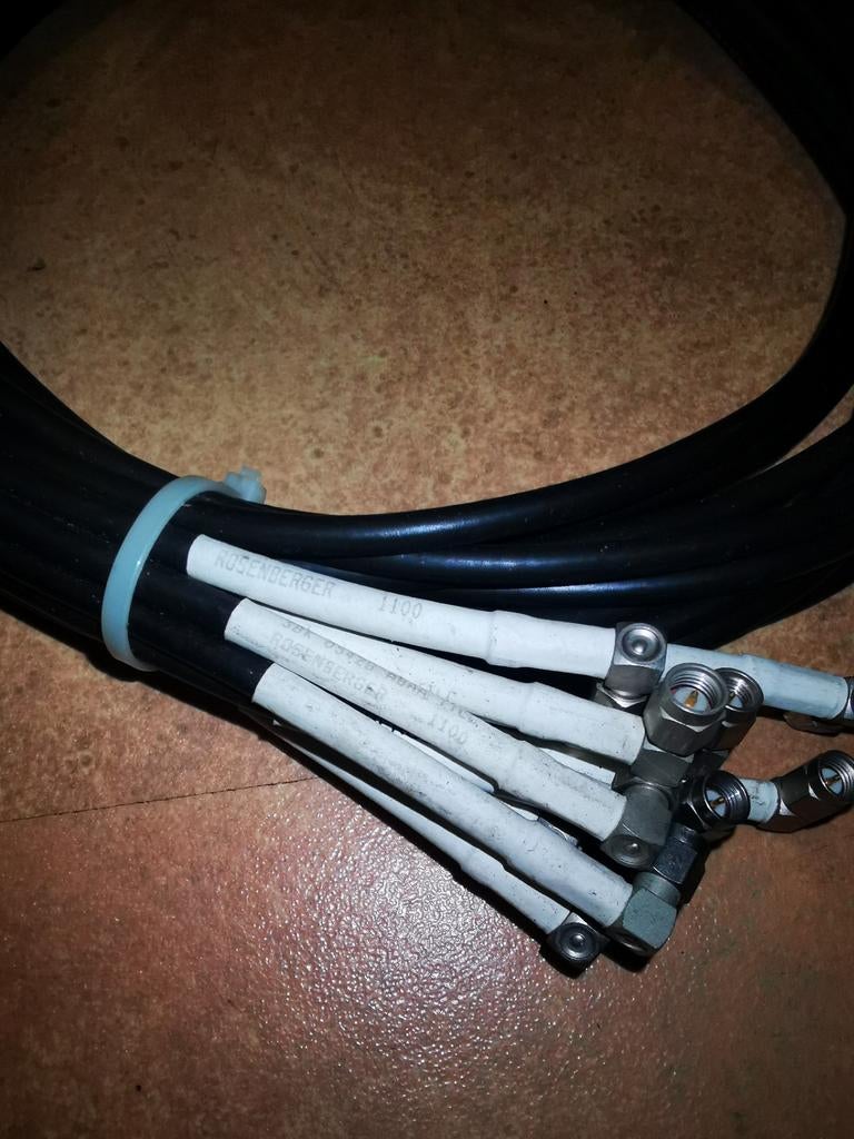 SMA Kabel 300mm 500mm zilver coax, Ophalen of Verzenden