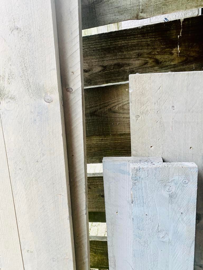 Diverse houten planken en balken, Ophalen, Zo goed als nieuw