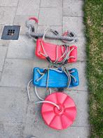 Schommels en rekstok/trapeze voor speeltoestel, Ophalen, Gebruikt, Schommel, Aanbouwonderdeel