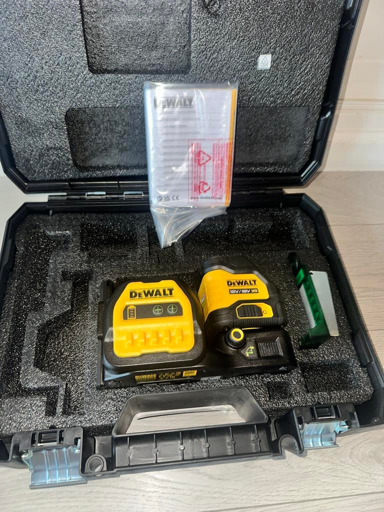 Dewalt kruislijnlaser DCE088G18, Ophalen of Verzenden, Nieuw, Overige meters