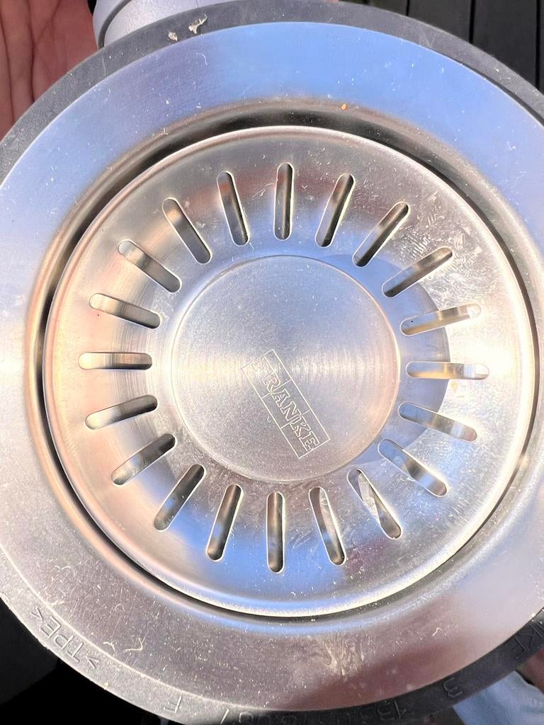 Franke RVS afvoerplug voor spoelbak, Ophalen, Overige typen, Metaal, Overige merken